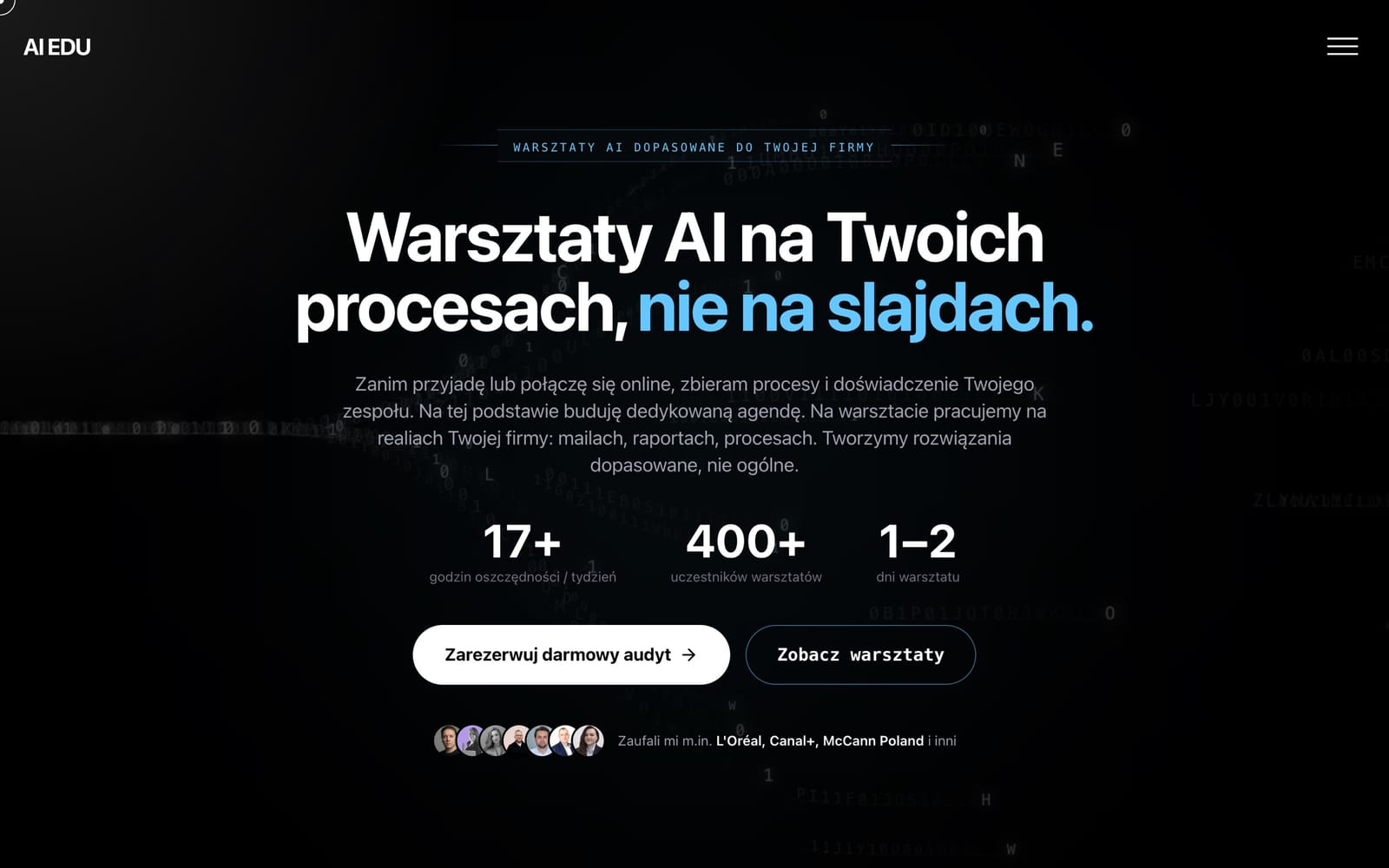 Strona AI EDU